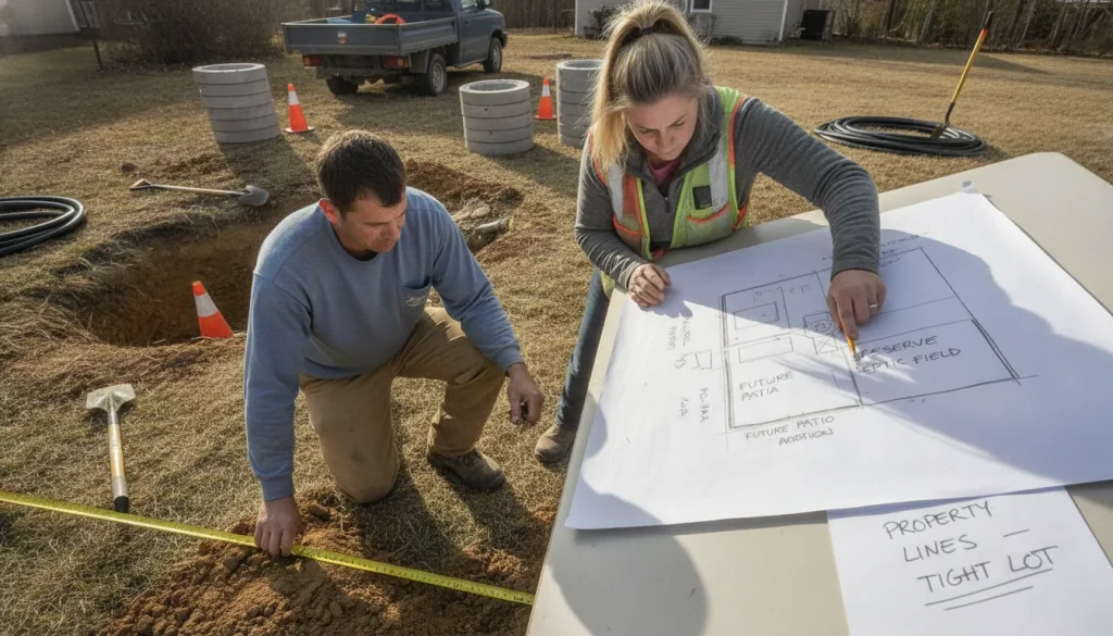How Far Can a Septic Tank Be From the House? A Tucson Planning Guide
